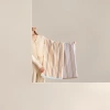Striped towel, pure cotton absorbent and quick-drying bath towel and face towel set Specification image